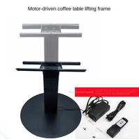 Multifunktion aler elektrischer Esstisch für zwei Zwecke Eingebauter Hub ständer Kabel gebundene kabellose Fernbedienung Kaffees ofa Tischbeine