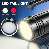 Lampe de poche LED rechargeable 9500LM XHP360, affichage numérique, zoom, batterie haute capacité, banque d'alimentation pour la maison et le camping