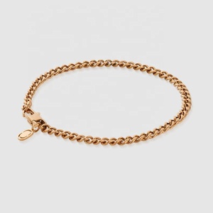 2025 venta al por mayor nueva Alta Calidad fina moda al por mayor 18K chapado en oro pulsera de acero inoxidable joyería pulsera de moda para hombres - Product Image 5