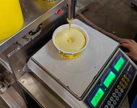 Pâte à vaisselle solide au citron vert, citron, orange et lavande avec FDS – Savon solide pour la vaisselle, détergent liquide pour la cuisine