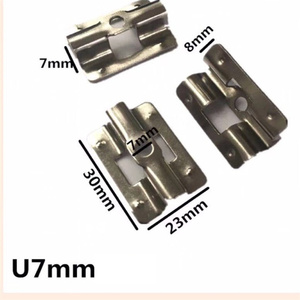 Factory Direct Wholesale Price Hardware Hidden Fastener System Spacer Fixing Wpc <strong>Decking</strong> With Steel <strong>Insert</strong> Starter Clip - Product Image 5