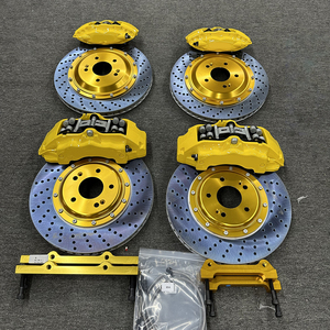 Tùy Chỉnh Sơn Caliper Lớn Phanh Kit 355Mm 365Mm 380Mm Giả Mạo 18Z 6 Nồi Sửa Đổi 6 Piston Đua Phanh Caliper Cho BMW Audi Benz - Product Image 1