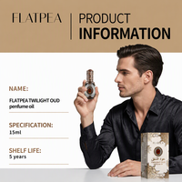 Minyak Parfum Arab Bebas Alkohol 15ml, Aroma Vanila Agarwood Oud Pedas Bunga Kayu Wangi Tahan Lama Khas Timur Tengah