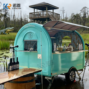 Mobiele verkoopwagen voor koude dranken, koffie, boba-thee, smoothies, cupcakes, ijs en slushpuppy's (2026 model) - Product Image 2