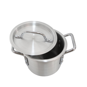 Set di Pentole in Alluminio Mini con Cestello 2QT-8QT, Attrezzatura da Cucina per Fornello a <span class=keywords><strong>Gas</strong></span> Stile Americano - Product Image 4