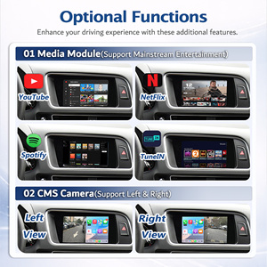 CodeLynk, беспроводные автомобильные комплекты для <span class=keywords><strong>Apple</strong></span> CarPlay, Android, автомобильный Android, видеоплеер A4L, A5, A5, Q5, S4, A4, 3GMMI, 2010-2018 - Product Image 3