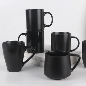 Bắc Âu đơn giản màu đen gốm Cup hiện đại vài nước/Cà Phê <span class=keywords><strong>Mug</strong></span> cho khách sạn cá nhân sử dụng tùy chỉnh in logo cho quà tặng - Product Image 2