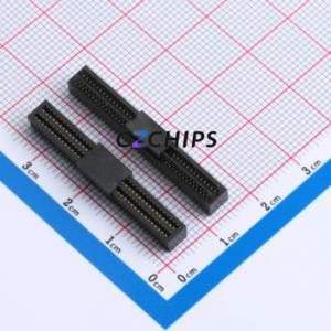 XDBM/F-0880-2*40PIN Board-to-Board & Backplane Connector SMD,P=0.8mm Connector 80P 0.8mm Vertical Mount 2 - Product Image 1