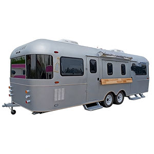 Camión de Comida Rápida con Máquina de Snacks, Waffles, Dulces, Café, Cerveza, Aluminio, Hot Dogs, Papas Fritas, Remolque de Comida para Camping - Product Image 3