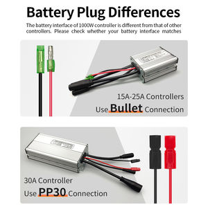 <span class=keywords><strong>KT</strong></span> 36V/48V 250W-1000W 電動自転車モーター変換キット 15A/17A/22A/25A/30A Julet防水プラグ Ebikeモーターコントローラー - Product Image 4