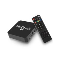 Boîte intelligente MXQ Pro 4K Android 9.0, lecteur multimédia 4K HD 3D 2.4G WiFi Quad Core, Smart TV, Android TV Box