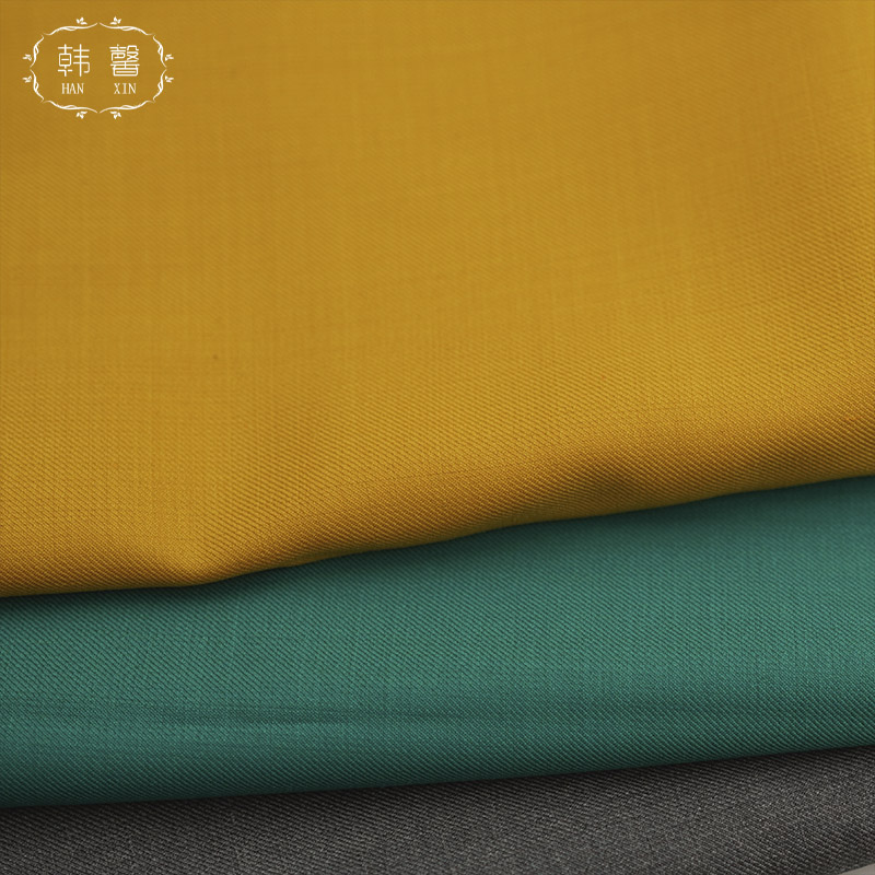 Саржевая Смешанная шерстяная ткань 275 г, мужская и женская шерстяная ткань, ткань для костюма, куртки