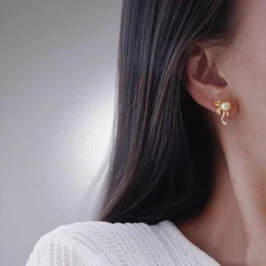 Pendientes de Plata de Ley S925 22660, Accesorios de Perlas DIY de Moda con Cuentas de 6-7 mm, Soporte Vacío para Mujer - Product Image 4