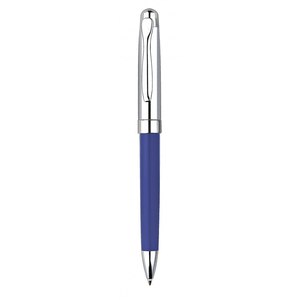 Penna Cromata con Finitura Blu Lucida, Articolo Promozionale - Product Image 1