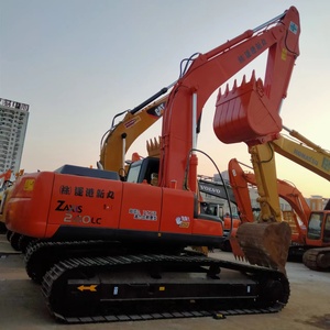 Excavatrices d'occasion ZX210LC HITACHI ZX240 ZX350 ZX200 de taille moyenne 24 tonnes 35 tonnes 20 tonnes excavatrices d'occasion à chenilles - Product Image 3
