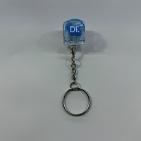 Porte-clés créatif lumineux en forme de patte de chat, design DIY, testeur de clavier, jouet anti-stress, prend en charge les touches de clavier interchangeables DIY
