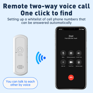 Детский GPS-трекер с LBS-позиционированием в реальном времени, совместимый с приложениями для iOS и ПК, кнопочный трекер для детей - Product Image 4