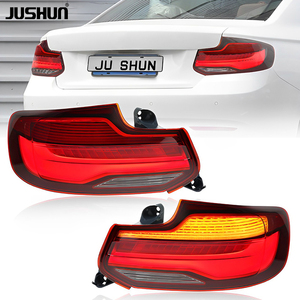 Conjunto de Luces Traseras LED JUSHUN para BMW Serie 2 F22 14-20, <span class=keywords><strong>Modelo</strong></span> Antiguo Actualizado a Nuevo <span class=keywords><strong>Modelo</strong></span>, Luz de Reversa, Luz de Freno - Product Image 1