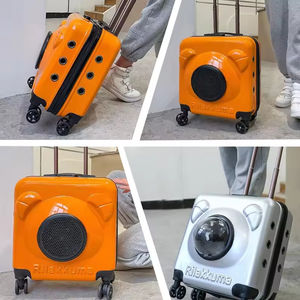 Sac à dos de luxe pour animaux de compagnie de petite taille du fabricant, sac de transport pour chat, logo personnalisé, sacs à dos pour filles et enfants, fermeture éclair tendance, dessin animé 3D - Product Image 3