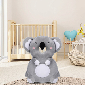 <span class=keywords><strong>Casco</strong></span> per Neonati Regolabile in Morbido Cotone Ecologico, Colorato, a Forma di Animale, Set Multifunzionale per la Protezione della Testa 0-4 Anni - Product Image 3