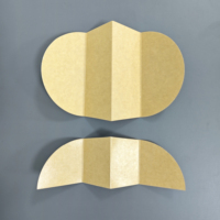 Bol en papier kraft biodégradable personnalisable Greentop, vaisselle recyclable de qualité alimentaire, bol à salade avec séparateur