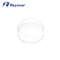 Lensa Fokus Silika Fusi Raysoar D30 F150 F250 CT3.0 CT3.5 CT4.5 Lensa Plano Convex untuk Mesin Las Laser Suplaser Qilin WSX Hanwei