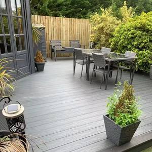 Tarima de Exterior WPC en Oferta, Tablero de Madera y Plástico Compuesto con Aspecto de Madera para Jardín, Patio y Terraza - Product Image 5