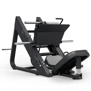 Hot Sell Hack Squat Leg Press Commercial Gym Fitness Equipment Sports Plate Loaded 45 Degree Leg Press