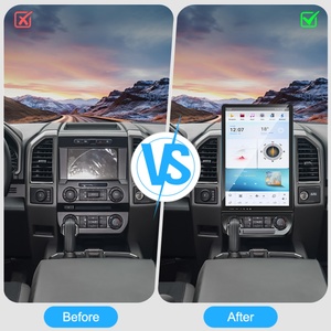 Navihua New Upgrade 16.8 Inch Android 13 GPS Navigation Vertical Screen Tesla Style for Ford F150 F250 2015-2021 Carplay <b>Auto</b> - Product Image 5