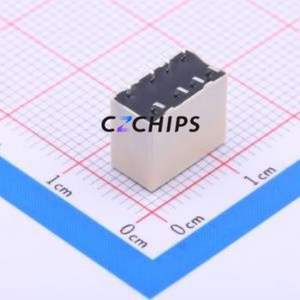 G6J-2FS-Y-TR DC5 Signal Relay SMD,5.7x10.6mm Relay 5V 2 Changeover: 2C (DPDT-Changeover)::: 110V-DC/125V-AC Silver + Gold Plated - Product Image 2