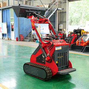 <span class=keywords><strong>Mini</strong></span> Skid Steer Loader multifunzionale, piccoli macchinari per l'edilizia, carrelli elevatori, magazzino, uso interno ed esterno - Product Image 4