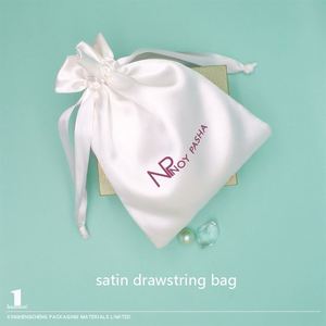 Bolsa de Satén Personalizada Multicolor para Pelucas, Bolsa de Seda con Cordón para Extensiones de Cabello - Product Image 6