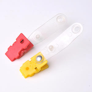 Clip en acier à ressort direct d'usine pour cartes d'identité de travail, badges, clips pour mémos avec aimant, produit métallique de bureau - Product Image 3