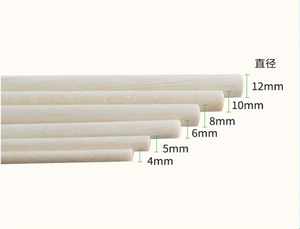 Nouveautés idées d'artisanat 5mm <span class=keywords><strong>balsa</strong></span> décoratif de haute qualité bâtons de bois ronds naturels inachevés tiges de cheville <span class=keywords><strong>en</strong></span> bois - Product Image 5