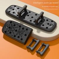 Plateforme de pompes multifonction pliable et portable avec bandes de résistance – Équipement de fitness pour la maison