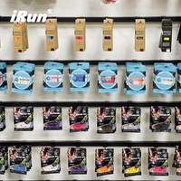 IRun – lacets de chaussures ronds sans cravate, lacets de chaussures élastiques réfléchissants faciles à nouer, Logo imprimé, serrures avec sacs en polyéthylène imprimés personnalisés