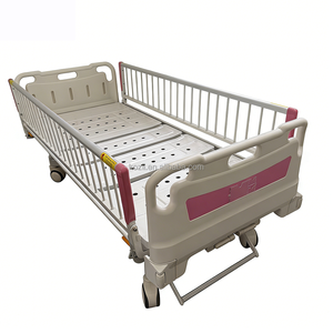 Suministro Directo de Fábrica: Cama Médica con Ruedas Silenciosas de ABS y 2 Manivelas, Cama Pediátrica Anticaídas, Cama de Maternidad para Hospital KZ-A030 - Product Image 5