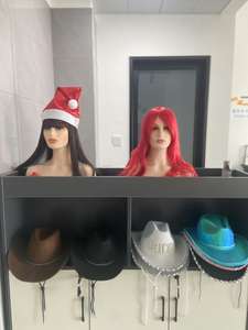 Filles Film Costume Long Noir Couleur Tressé Enfants Synthétique Partie Perruques HPC-1379 - Product Image 4