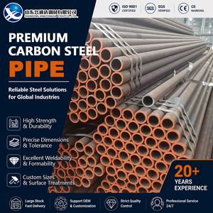 Tubería de Acero al Carbono Laminada en Caliente S235JR S355JR Negra de 88.9mm 3mm Sch160 JIS G3454 con Clasificación de Alta Presión - Product Image 1