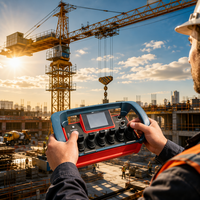 Control Remoto Inalámbrico Industrial de Alta Resistencia y Confiable NM-030, Controlador de Radio de Doble Velocidad para Grúa de Construcción
