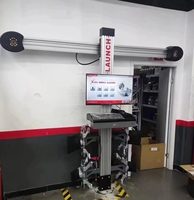 Machine d'alignement 3D à colonne fixe Launch X-831C1 de bonne qualité, certifiée CE, mesure en temps réel pour garage et atelier