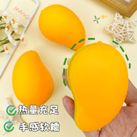 Jouets anti-stress en TPR souple à expédition rapide : mangue, durian, tomate – Jouet de décompression en forme de fruit pour cadeau