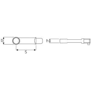 STAHLWILLE - 58621220 Herramientas de inserción de anillo 9x12mm HPQ®Tamaño en pulgadas-EAN 4018754136469 LLAVES DE TORQUE BITS - Product Image 2
