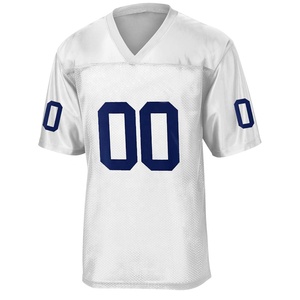 Maglia Personalizzata da Football Americano con Applicazioni Ricamate, Nome e Numero Stampati, Jersey Sportiva Traspirante - Product Image 1