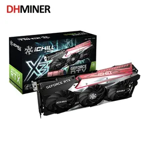 Brand New INNO3D GEFORCE GTX 3060 TI ICHILL X3 RED LHR 650W 8GB GDDR6 256-BIT 448GB/SEC OEM 3060 Graphics Card