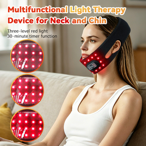Ceinture de luminothérapie infrarouge à 96 LED (660nm 850nm) sans fil et portable pour le cou, le <span class=keywords><strong>menton</strong></span>, le poignet, le genou et le soulagement des douleurs articulaires - Product Image 2