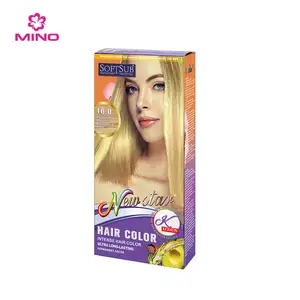 2024 Venda quente 60ml de cor rica tintura de cabelo permanente de longa duração e brilhante com condicionador de proteína
