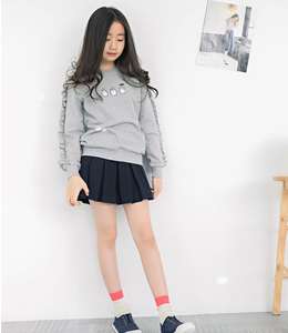 เสื้อสเวตเชิ้ตเด็กพิมพ์ลายดอกไม้โพลีเอสเตอร์รุ่นล่าสุดขายส่ง - Product Image 2