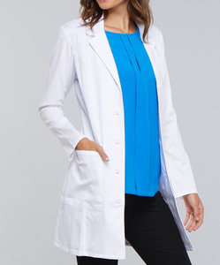 Vêtements de travail chirurgicaux en coton polyester médical pour hôpitaux OEM Vêtements de travail chirurgicaux Blouse de laboratoire blanche - Product Image 4