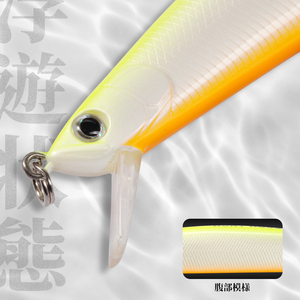 Hunthouse 175mm 24.5g leurre à truite artificiel en plastique dur longue coulée méné d'eau salée pour la pêche en rivière et en lac - Product Image 4
